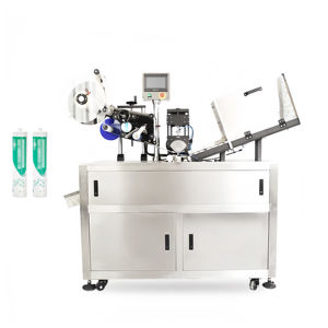 좋은 안정성 자동 3ml 5ml 10ml 앰플 바이알 시럽 혈액 검사 튜브 스티커 라벨링 기계 - Product Image 6
