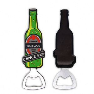 Factory Price Custom <b>Fridge</b> Souvenir Rubber Magnet Pvc Bottle Opener - Product Image 1