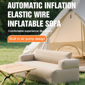 Multi-size <b>Inflatable</b> <b>Sofa</b> Set, Lightweight Portable Air Furniture for Temporary Guest Use & Outdoor Leisure - Product Image 5