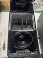 Altavoz de Línea Activo de Plástico HDL30A Dual de 10 Pulgadas con Potencia de Salida de 2200W/1100W para Cine en Casa y Salas Multifuncionales