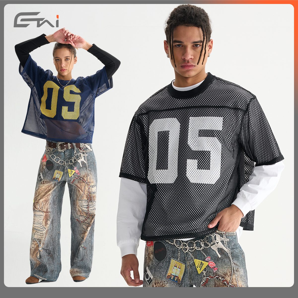 Shop Our Summer Streetwear Football Jersey with Custom Logo