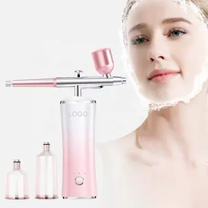 Water Oxygen Sprayer, Face Steamer Facial Beauty Device 900 mAh High Pressure Water Oxygen Injected Sprayer Face SPA, Home