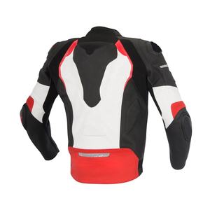 Handmade Genuine Lambskin Leather Jacket For <b>Men</b> Slim-Fit Fashion Outwear with Long-Zippers For Winter Racing Motorbike Riding - Product Image 3