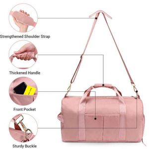 Sac de voyage pliable unisexe imperméable et léger pour le sport, le week-end, le fitness, la nuit, sac de sport pour femme - Product Image 3