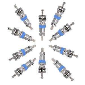 Valvola di condizionamento d'aria resistente frigoriferi blu ottone metallo Auto condizionatore d'aria carica valvola nucleo - Product Image 6