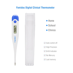 Thermomètre numérique électronique pour la fièvre, pour aisselles, bouche ou rectum, thermomètre pour bébé, Famidoc - Product Image 3