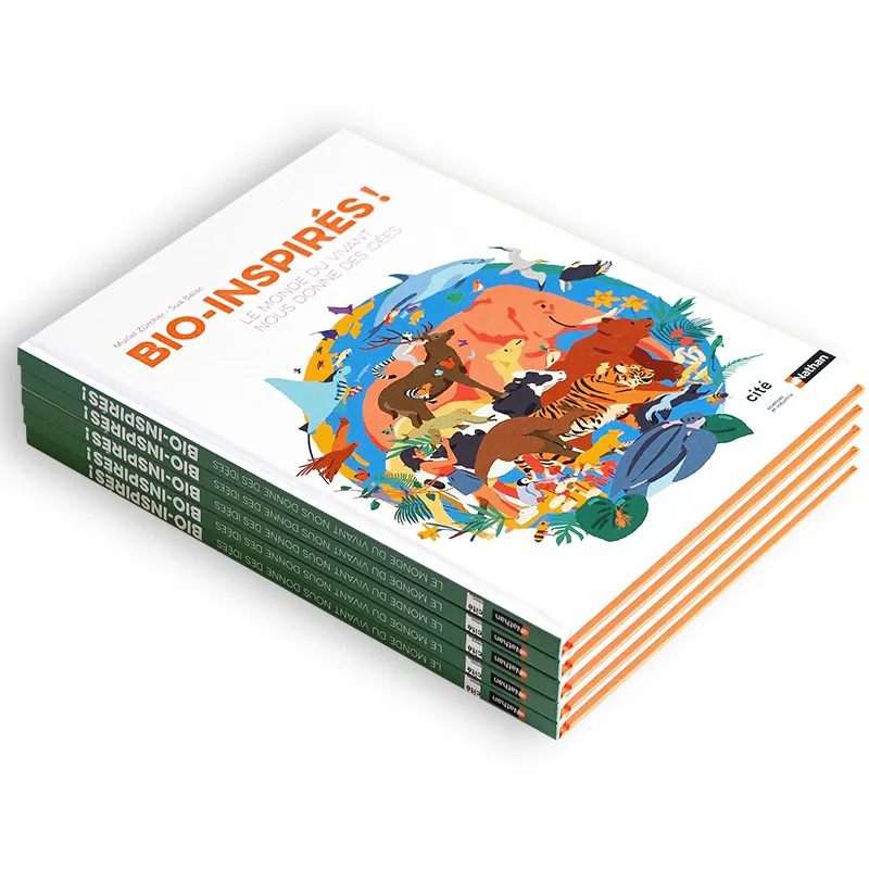 Заказные клеевые переплеты для раскрашивания книг для детской книги