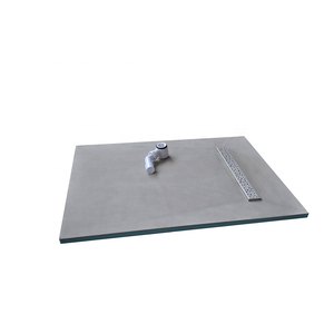 Base de douche et receveur de douche LUX Modern XPS pour système de douche sous carrelage avec receveur de douche <span class=keywords><strong>rond</strong></span> en <span class=keywords><strong>polystyrène</strong></span>/fibre de verre - Product Image 3