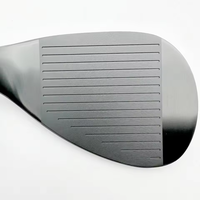 Ensemble de fers de golf OEM unisexe noirs pour droitiers, clubs de golf en caoutchouc avec têtes en acier inoxydable