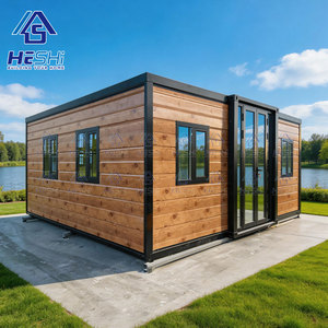 Casa Contenedor Expandible de Acero Ligero Prefabricada de Lujo de 20FT/40FT, Segura y Móvil, con 2, 3, 4 o 5 Dormitorios - Product Image 1