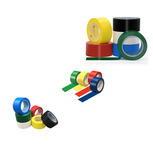 Factory Warning Single Sided for <strong>3M</strong> PVC <strong>Vinyl</strong> Tape 471 Water Activated Pressure Sensitive <strong>Adhesive</strong> Yellow for <strong>3M</strong> Tape 471 - Product Image 2