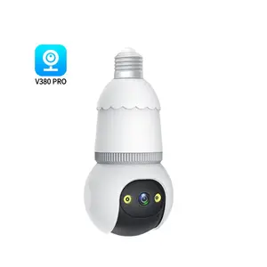 Ptz Camera 1080p Network Camera Wifi Light Cctv Wireless Bulb Camera