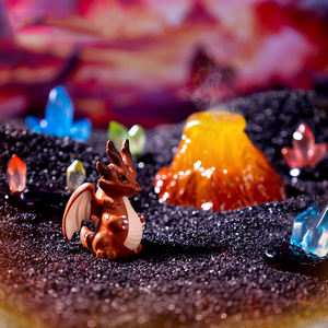 Hotsell miniatuur feeëntuin decoratie grappige mini hars draak ambachtelijke figuurtjes ornamenten voor taarttopper poppenhuis bloempot - Product Image 4