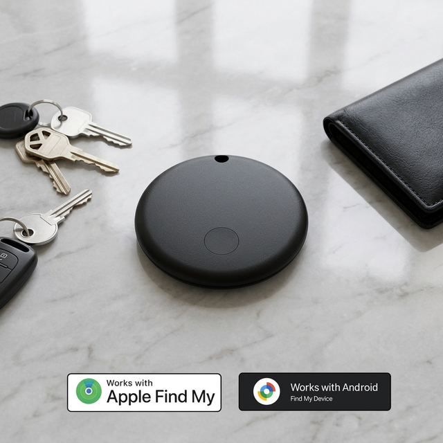 Apple Find My Android Find Hub Dual System  Tracker Smart Tag Anti Lost Item Finder Locator for Keys Luggage Pet Collar