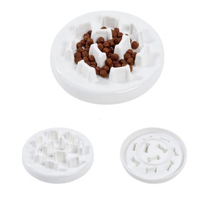 Cuenco para mascotas de alimentación lenta para perros, cuenco de cerámica saludable para perros pequeños y medianos - Product Image 5