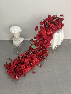 Accesorios <span class=keywords><strong>de</strong></span> boda <span class=keywords><strong>de</strong></span> alta calidad, diseño <span class=keywords><strong>de</strong></span> decoración, Escena <span class=keywords><strong>de</strong></span> flores, arco, centros <span class=keywords><strong>de</strong></span> mesa, <span class=keywords><strong>corredor</strong></span> <span class=keywords><strong>de</strong></span> flores <span class=keywords><strong>de</strong></span> boda - Product Image 4