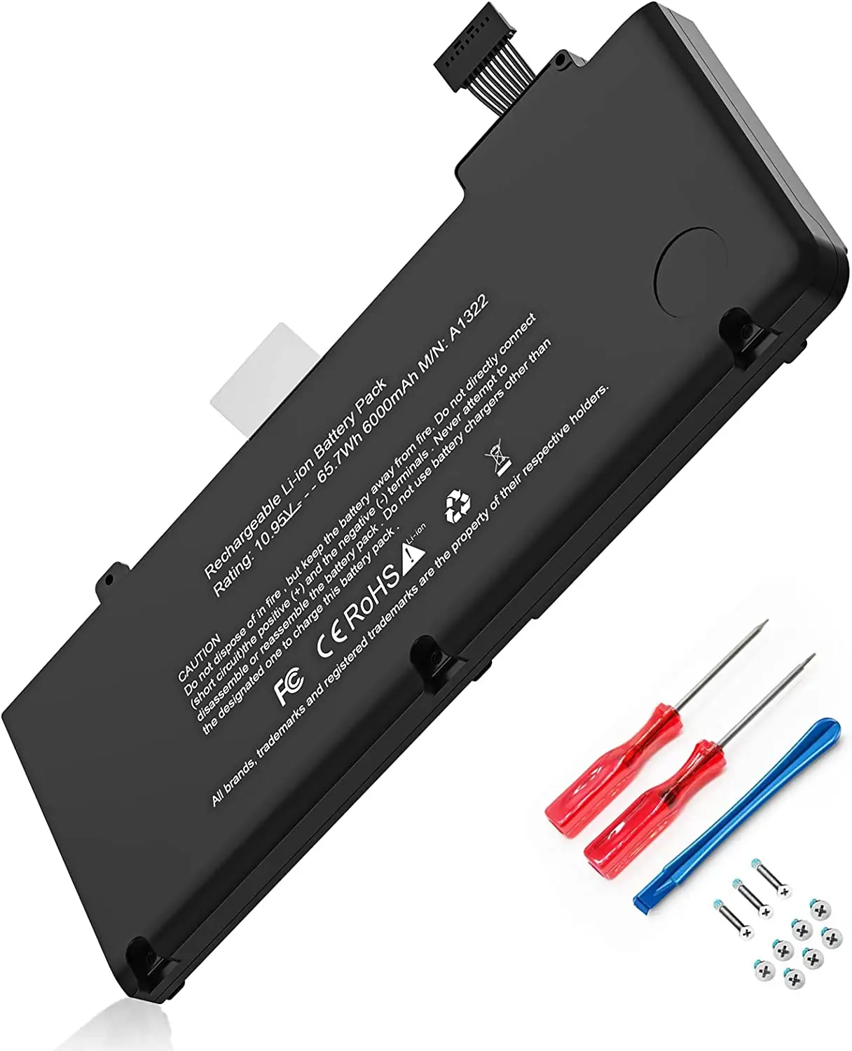 High quality replacement Battery For MacBook Pro 13 inch A1322 A1278 2009-2012 MB990 laptop battery