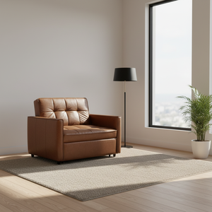 Canapé-lit réglable, coulissant, <span class=keywords><strong>1</strong></span> place, convertible en lit, multifonction, pliable, canapé-lit simple - Product Image 5