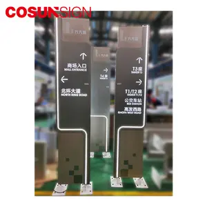 Insegna Pubblicitaria a Pilone per Supermercati all'Aperto - Product Image 1