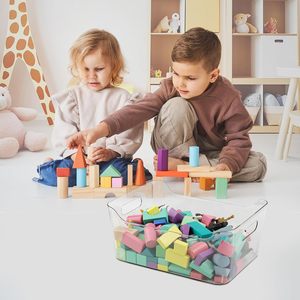 <strong>Plastic</strong> <strong>Storage</strong> <strong>Bins</strong> X-Large Large Pantry Organizer Clear <strong>Storage</strong> Containers Organizer Multi-Use <strong>Bins</strong> for Home Kitchen Cabinet - Product Image 4