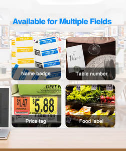 NOVA Mini Impressora de Adesivos Sem Tinta de 2 Polegadas Z5808 Pequena Impressora Térmica de Etiquetas 58mm Impressora de Código de Barras - Product Image 5