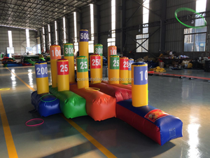 Anneaux gonflables pour enfant et <span class=keywords><strong>adulte</strong></span>, <span class=keywords><strong>jeu</strong></span> de carnaval interactif, amusant, avec différentes tailles, pour fêtes - Product Image 5