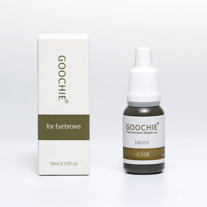 Goochie nuevo 8 colores personalizados Micro crema pigmento 10ml <span class=keywords><strong>cejas</strong></span> Microblading maquillaje permanente <span class=keywords><strong>pintura</strong></span> PMU Tatoo tinta - Product Image 1