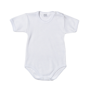 Tissu doux et confortable ajustement manches courtes bouton pression épaule body marque italienne de gros pour l'exportation en vrac - Product Image 1