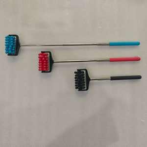 Alat pijat tubuh portabel teleskopik, alat pijat tubuh Stainless Steel - Product Image 4