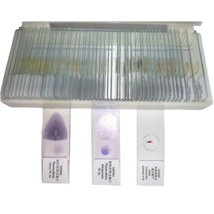 Élèves de l'école enseignant 50 types de microscope de parasitologie médicale ensemble de lames préparées - Product Image 1