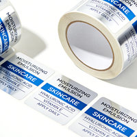 Impresión de Etiquetas Adhesivas Impermeables Personalizadas, Etiquetas de Marca Privada para Lociones Faciales, Etiquetas para Botellas de Productos para el Cuidado de la Piel, Marca de Primera Línea PT
