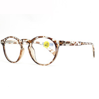 Lunettes de vue anti-reflets rétro DOISYER pour femmes, petites lunettes de protection contre la lumière bleue en TR90, motif imprimé