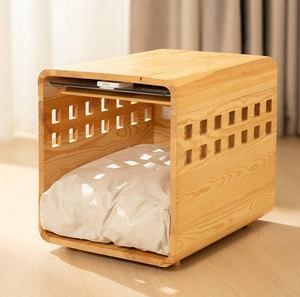 Poulailler en bois spacieux de qualité supérieure avec enclos, maison robuste pour volailles pour l'élevage dans la cour et l'agriculture en plein air - Product Image 2