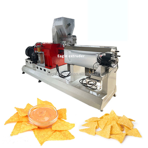 Línea de maquinaria de procesamiento de alimentos y bocadillos fritos extruidos industriales populares - Product Image 5