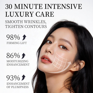 Sangle double menton OEM pour lifting du visage, acide hyaluronique, collagène profond, masque de lifting du visage en V, cou - Product Image 6