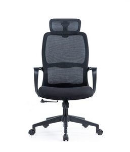 Silla de oficina ergonómica con respaldo alto, cómoda y relajante con reposacabezas ajustable, directo de fábrica, buen precio para Boss - Product Image 2