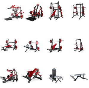 Hochwertige platten beladene Hüft schub maschine für kommerzielle Fitness-Hüftbrücken-Trainings geräte stärkt die Beine der Brust - Product Image 5