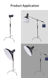 Bras articulé en acier inoxydable de haute qualité pour <span class=keywords><strong>studio</strong></span>/flash/lumières vidéo, utilisation photographique portable et flexible, vente en gros d'usine - Product Image 4