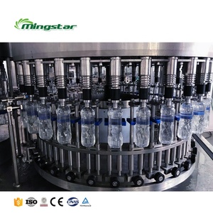 3 trong 1 điền 32-32-8 mô hình quy mô nhỏ chai nước dây chuyền sản xuất làm đầy chất lỏng dòng máy - Product Image 3