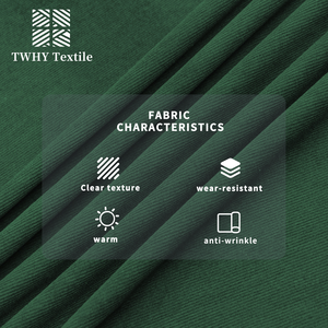 <span class=keywords><strong>France</strong></span> Offre Spéciale Échantillon de tissu A4 gratuit Entreprise de fabrication de tissu 100% polyester Produire du tissu en velours côtelé résistant à l'usure et chaud - Product Image 3