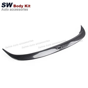 Becquet arrière en Fiber de carbone de Style R pour Volkswagen <span class=keywords><strong>Golf</strong></span> 6 MK6 <span class=keywords><strong>GTI</strong></span> 2010-2013 FRP becquet de coffre arrière Guide lèvre aile lèvre aile aile arrière - Product Image 3