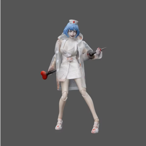Figurine d'action LEVEL9 Club Chaos Frontline Series Diablo Doctor & Crazy Nurse PVC 1/12 Tide Playing - Product Image 3