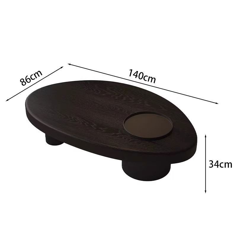 Bureau noir 140*86*34cm, 5cm d'épaisseur