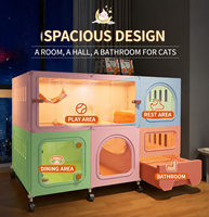 Hot Deal Luxe Nouveau Écologique Intégré Chambre Salle À Manger Salle De Bains PP Pratique Intérieur Pet Petit Appartement Maison