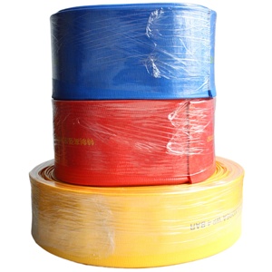 Прочный <span class=keywords><strong>6</strong></span>, 8-дюймовый ПВХ плоский шланг, шланг насоса для сельскохозяйственного орошения, дренажа - Product Image 6