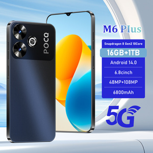 M6 <span class=keywords><strong>Plus</strong></span> 16GB RAM 1TB ROM Sbloccato Fotocamera 108MP 12 Core Serie MTK Dimensity Certificato FCC Garanzia Commerciale Globale OEM per Anziani - Product Image 4