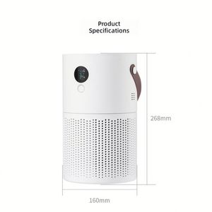 <span class=keywords><strong>Purificateur</strong></span> <span class=keywords><strong>d</strong></span>'<span class=keywords><strong>air</strong></span> domestique rechargeable par USB 10000 mAh avec filtration multi-étapes au charbon, logo personnalisé, prix <span class=keywords><strong>d</strong></span>'usine ODM professionnel - Product Image 3