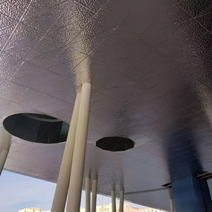 Panneaux de mur-rideau modernes transparents à surface miroir, anti-corrosion, pour l'extérieur des bâtiments, design contemporain - Product Image 4