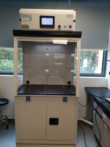 Clase II de seguridad biológica de flujo laminar de medio ambiente sin ductos campana de humos - Product Image 5