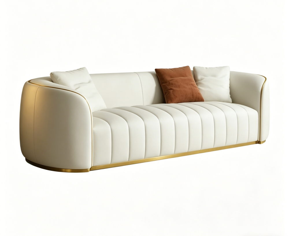 White Faux Leather